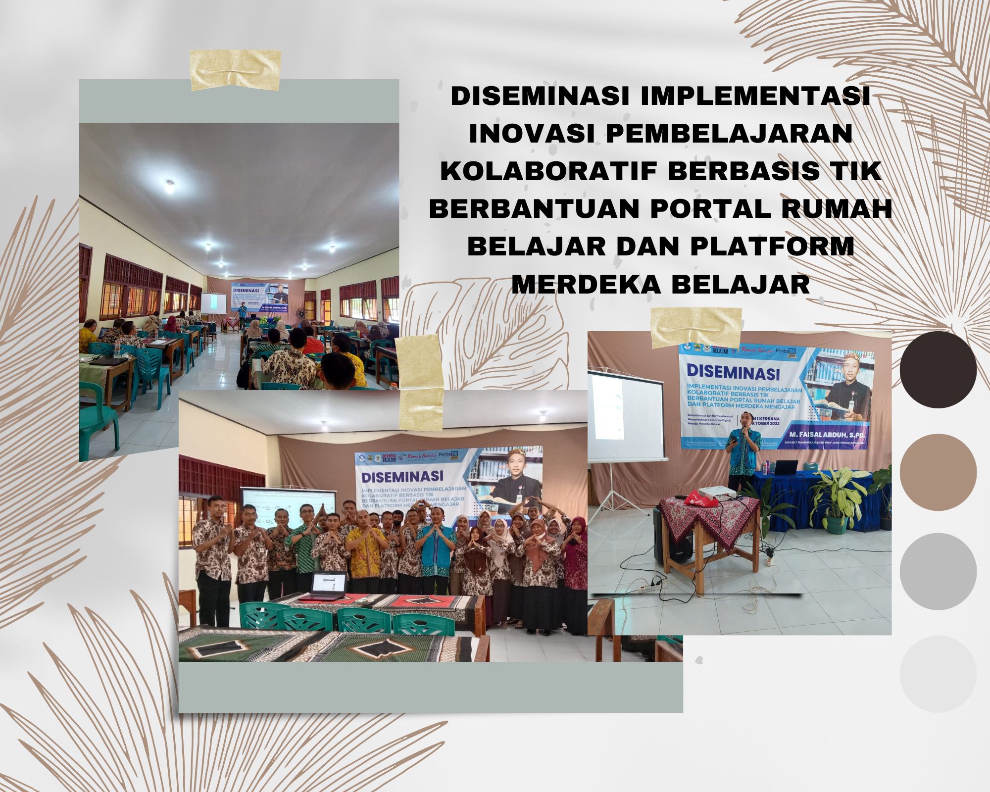 DISEMINASI IMPLEMENTASI INOVASI PEMBELAJARAN KOLABORATIF BERBASIS TIK ...